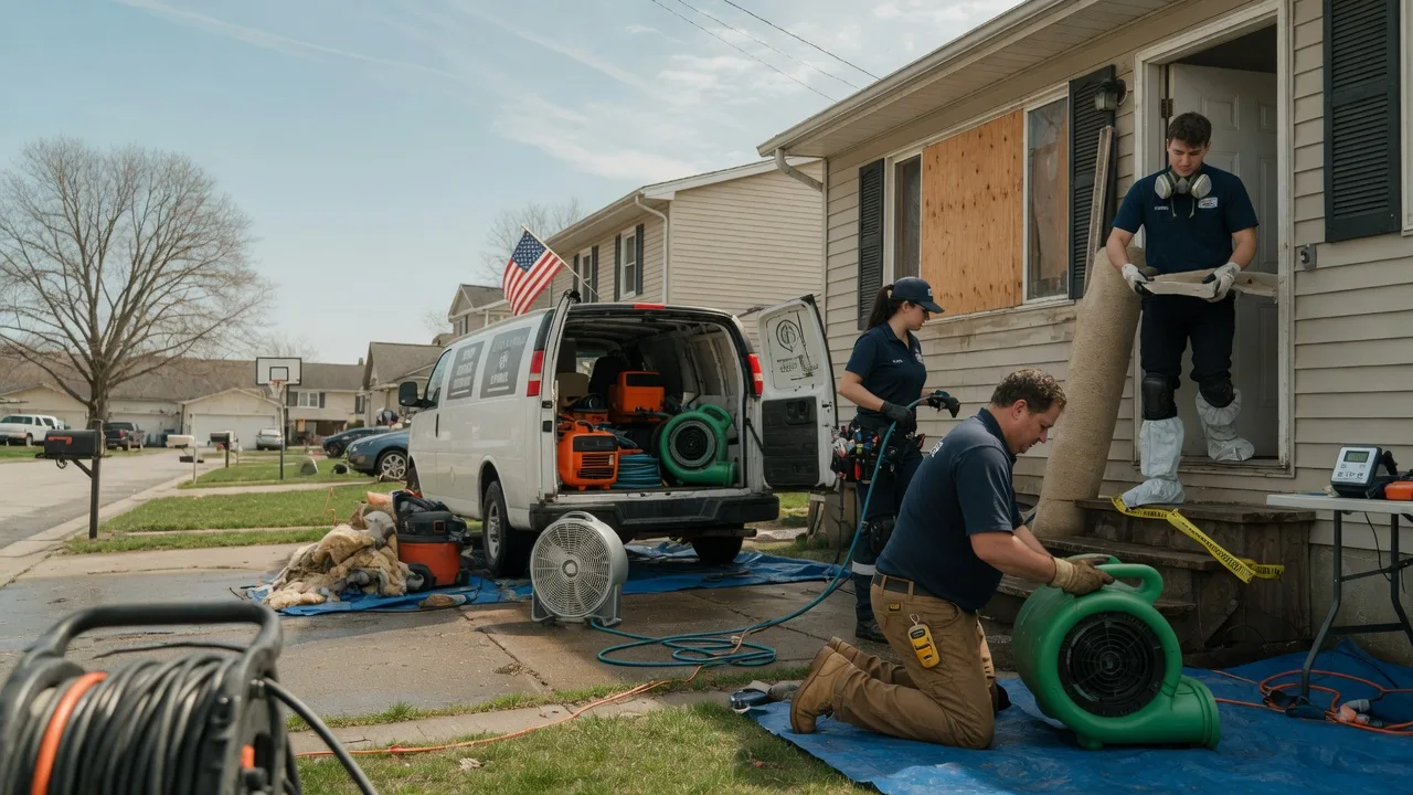 Water Damage Restoration in Riverdale, IL near me